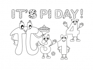 Pi Day Coloring Pages | Pi Day